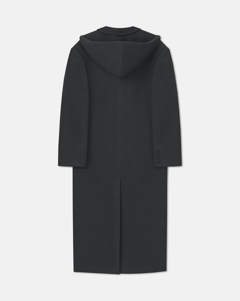 Nanushka Aged Felted Wool Coat outlook