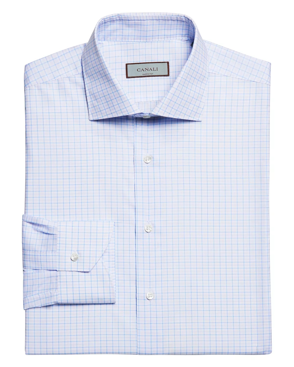 Check Print Regular Fit Dress Shirt - 4