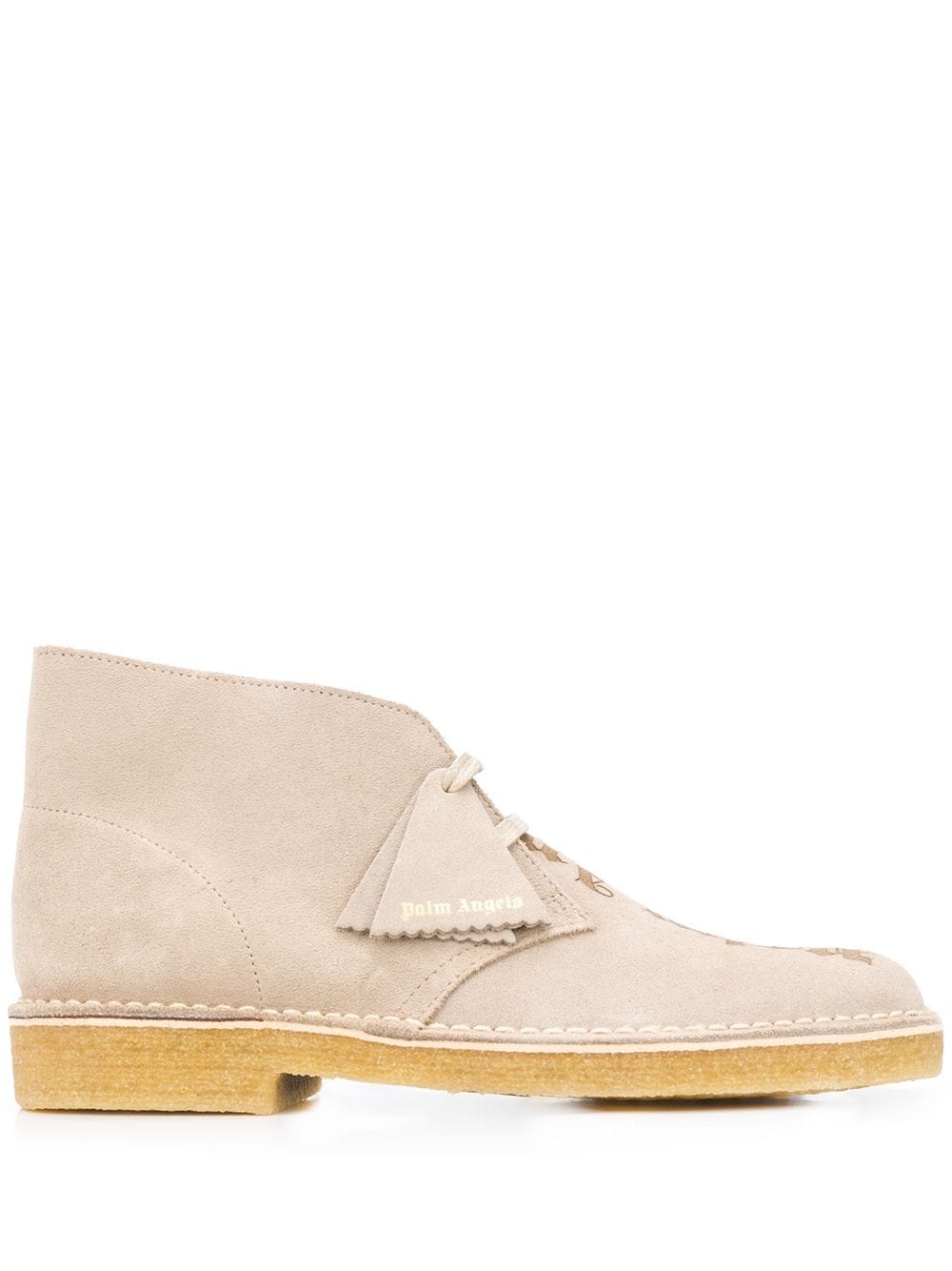 debossed desert boots - 1