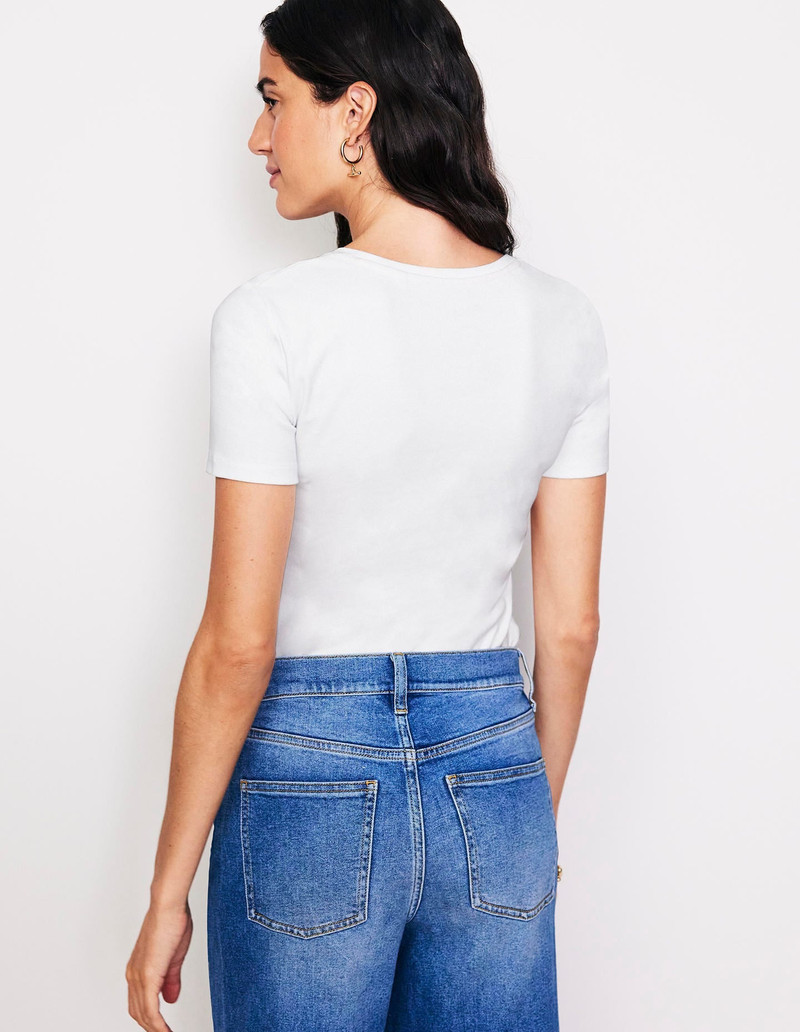 Essential Jersey T-Shirt-White 4