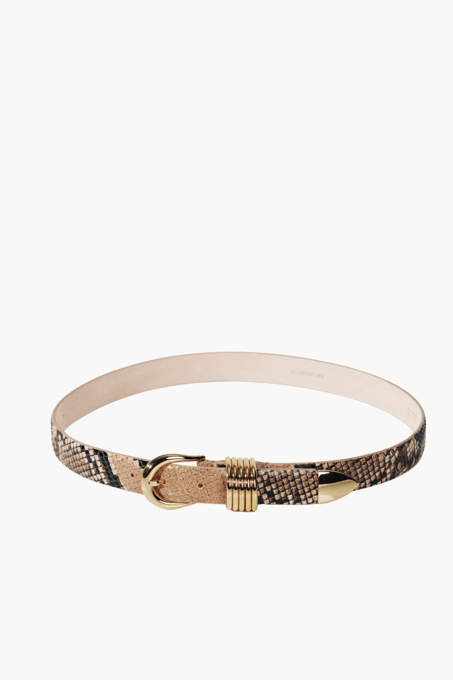 HOLLYHOCK SNAKE GOLD BELT - 1