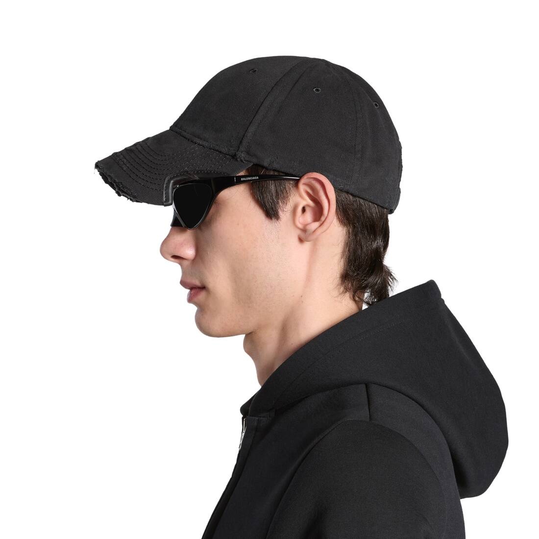 BALENCIAGA Unity Sports Icon キャップ M ブラック Balenciaga Unity Sports Icon Cap Black/White Men's - US