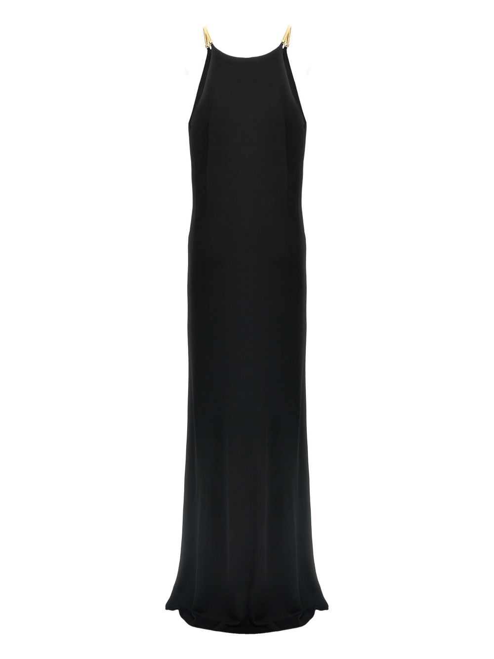 herringbone-chain gown - 2