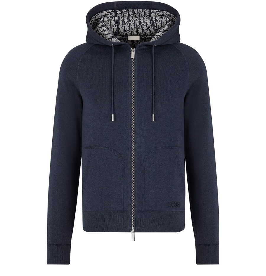 Dior Zipped Hooded Sweatshirt | 24s | REVERSIBLE