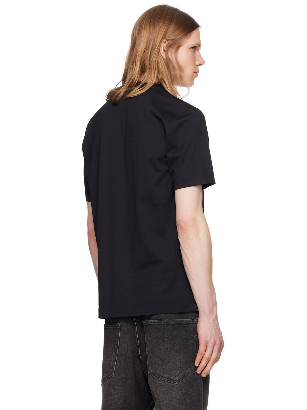 Black Knight Stamp Cotton T-shirt - 3
