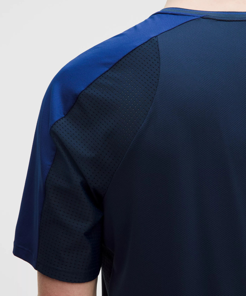 lululemon UV-Protective Mesh Panelled Tennis Shirt outlook