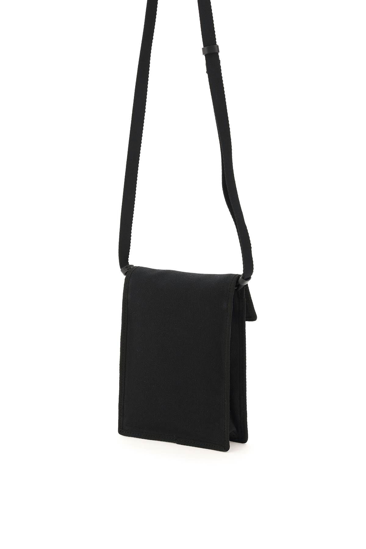 CROSSBODY COTTON PHONE BAG WITH LOGO - 2