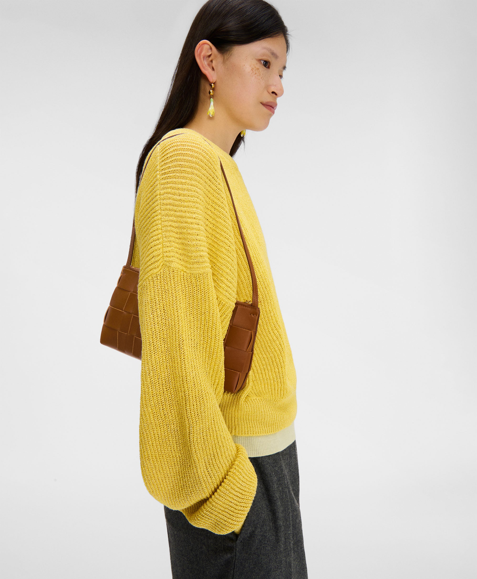 UPCYCLED WOVEN GAIA BAG - 2