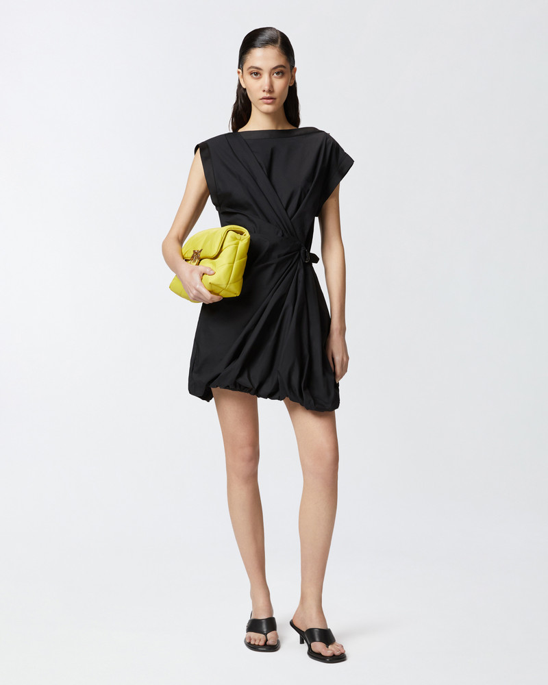 PINKO POPLIN DRESS WITH CRISSCROSS outlook