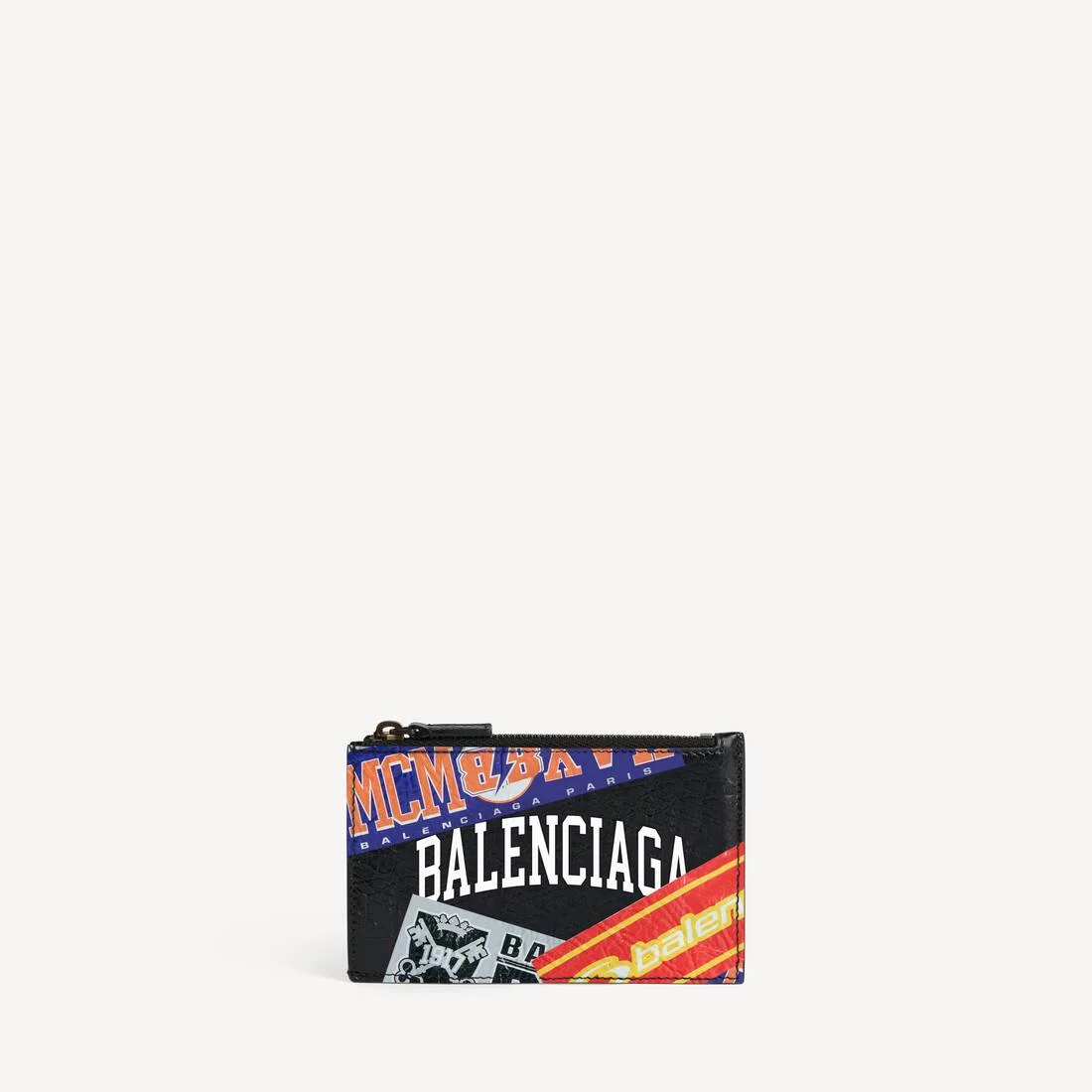 Men's Cash Large Long Coin And Card Holder in Black/multicolor - 1