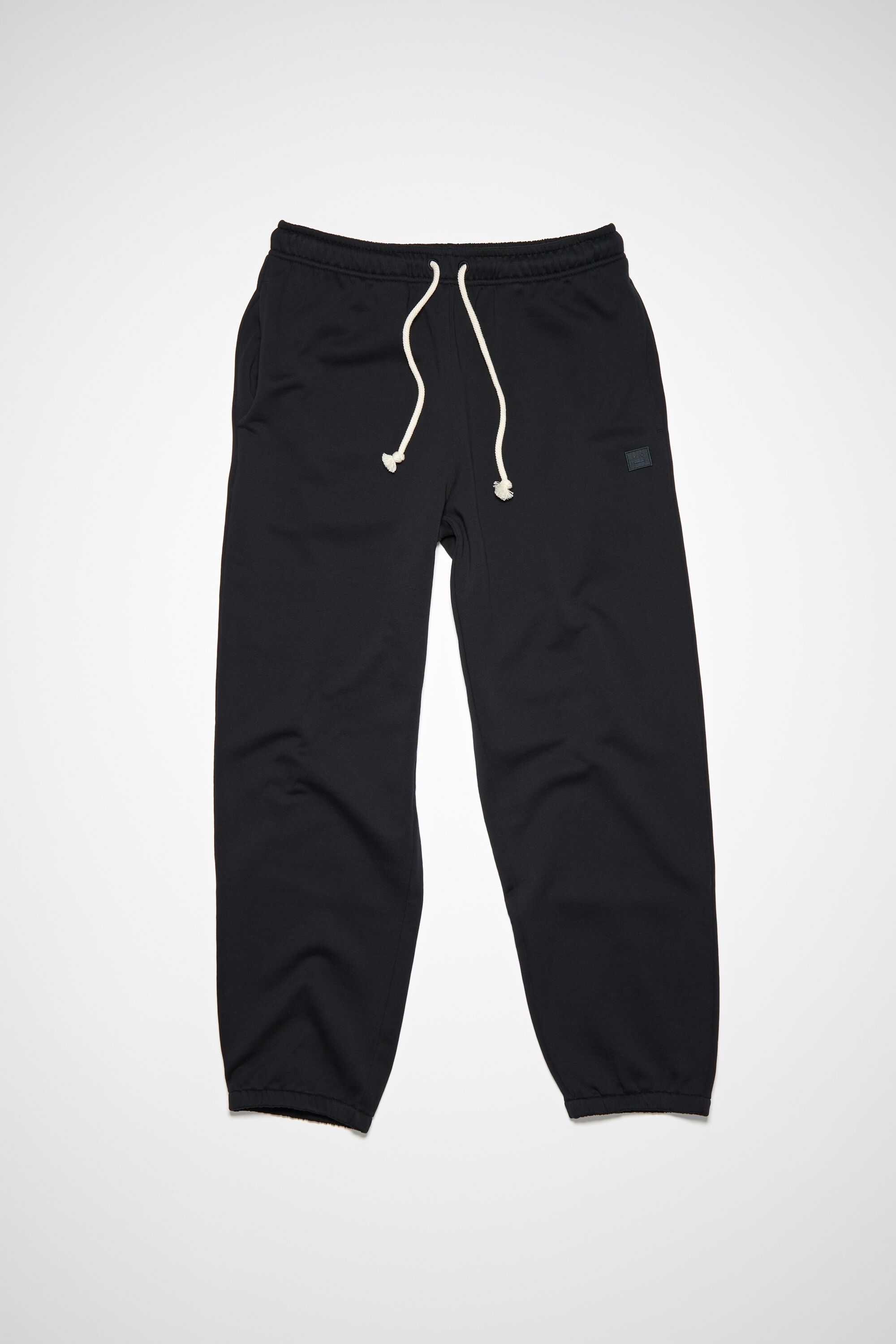 Cotton sweatpants - Black - 1