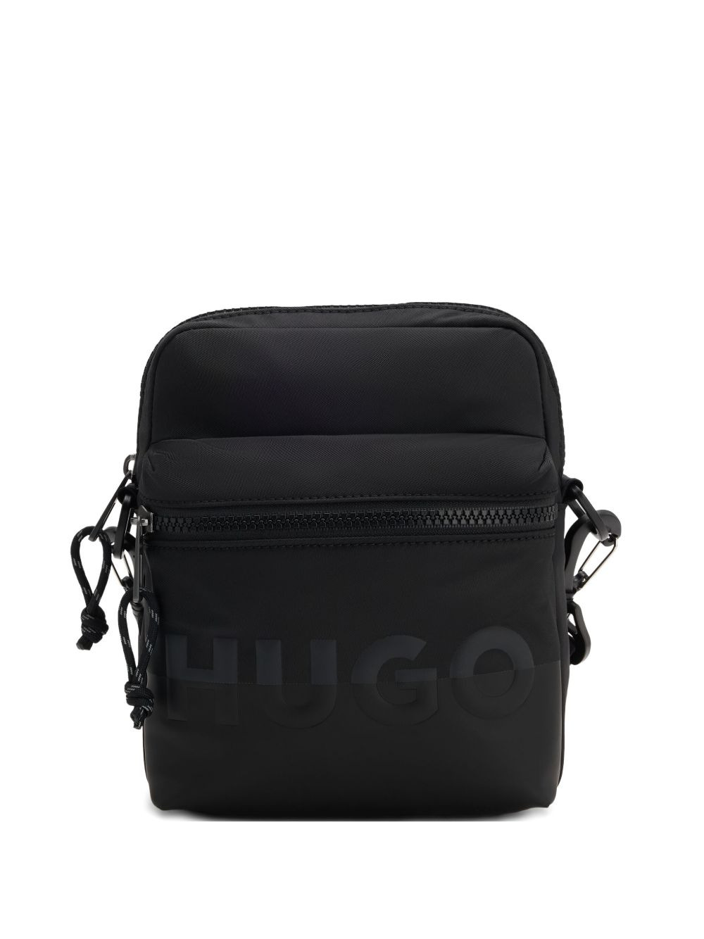 logo-print shoulder bag - 1
