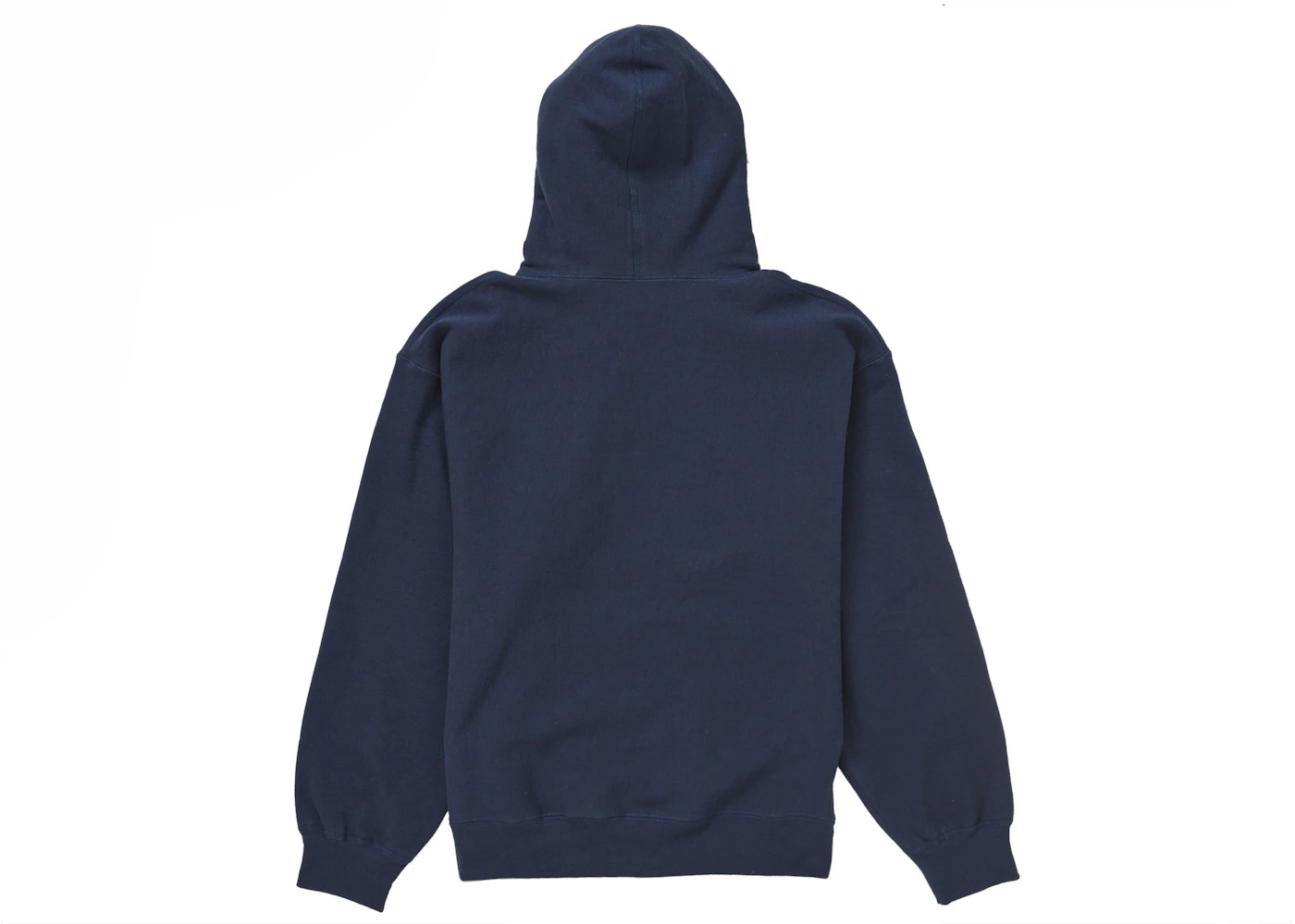 Supreme Box Logo Hooded Sweatshirt (FW24) Navy - 2