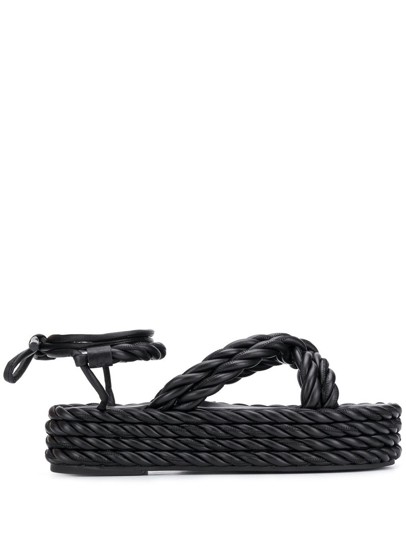 rope wedge sandals 1