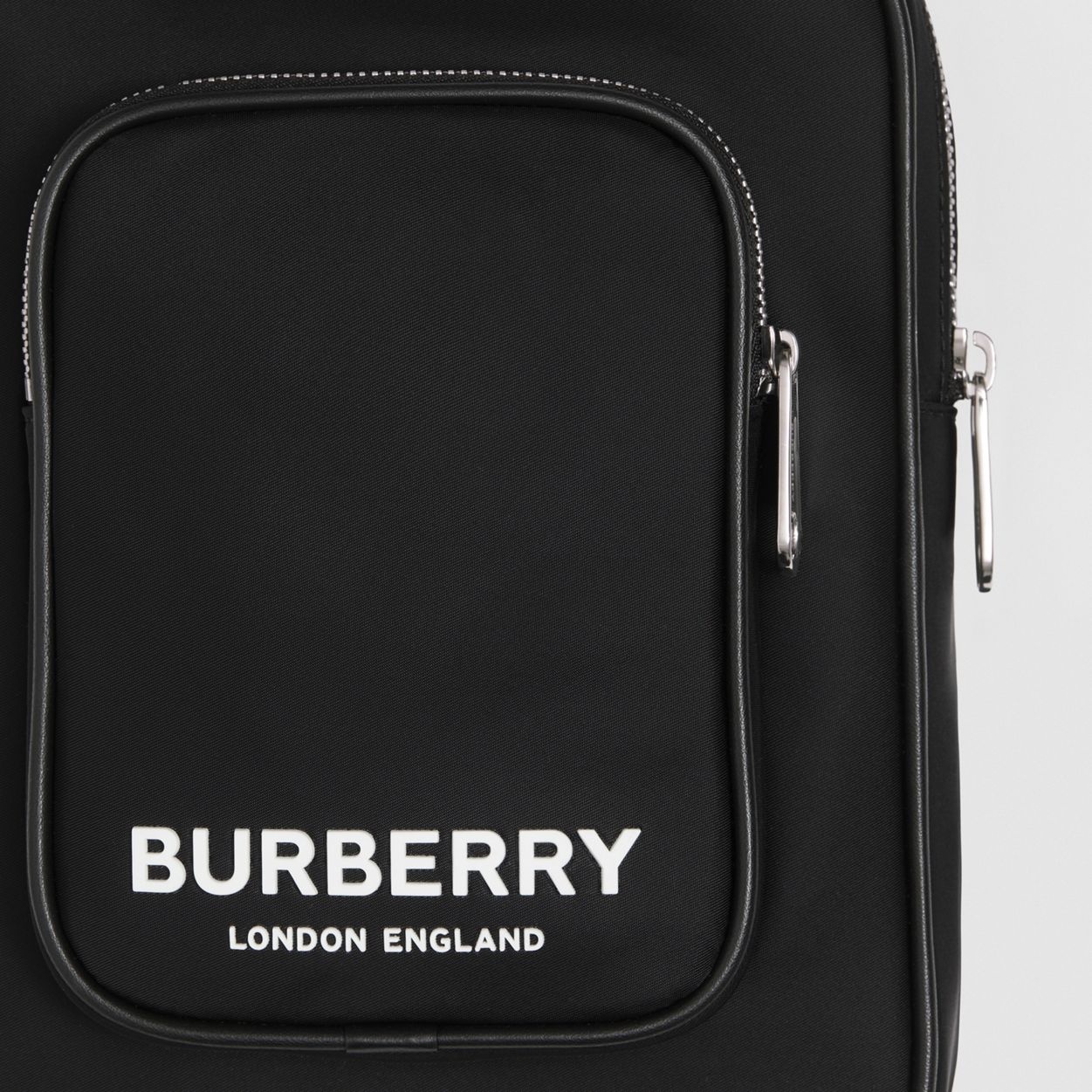 Logo Print Nylon Crossbody Bag - 2