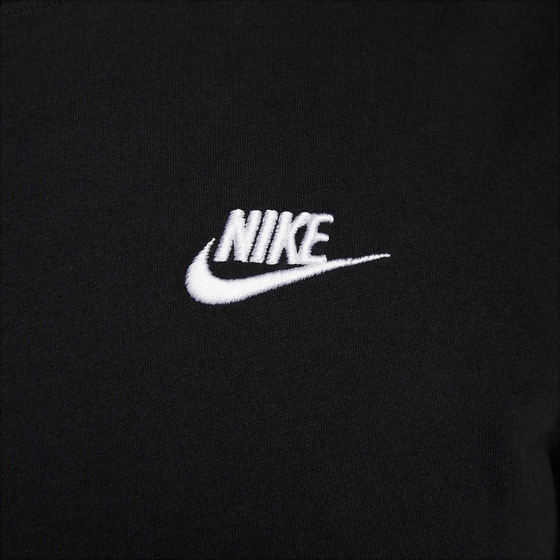 Nike Nike Embroidered Small Round Neck Short Sleeve Black AR4999-013 outlook