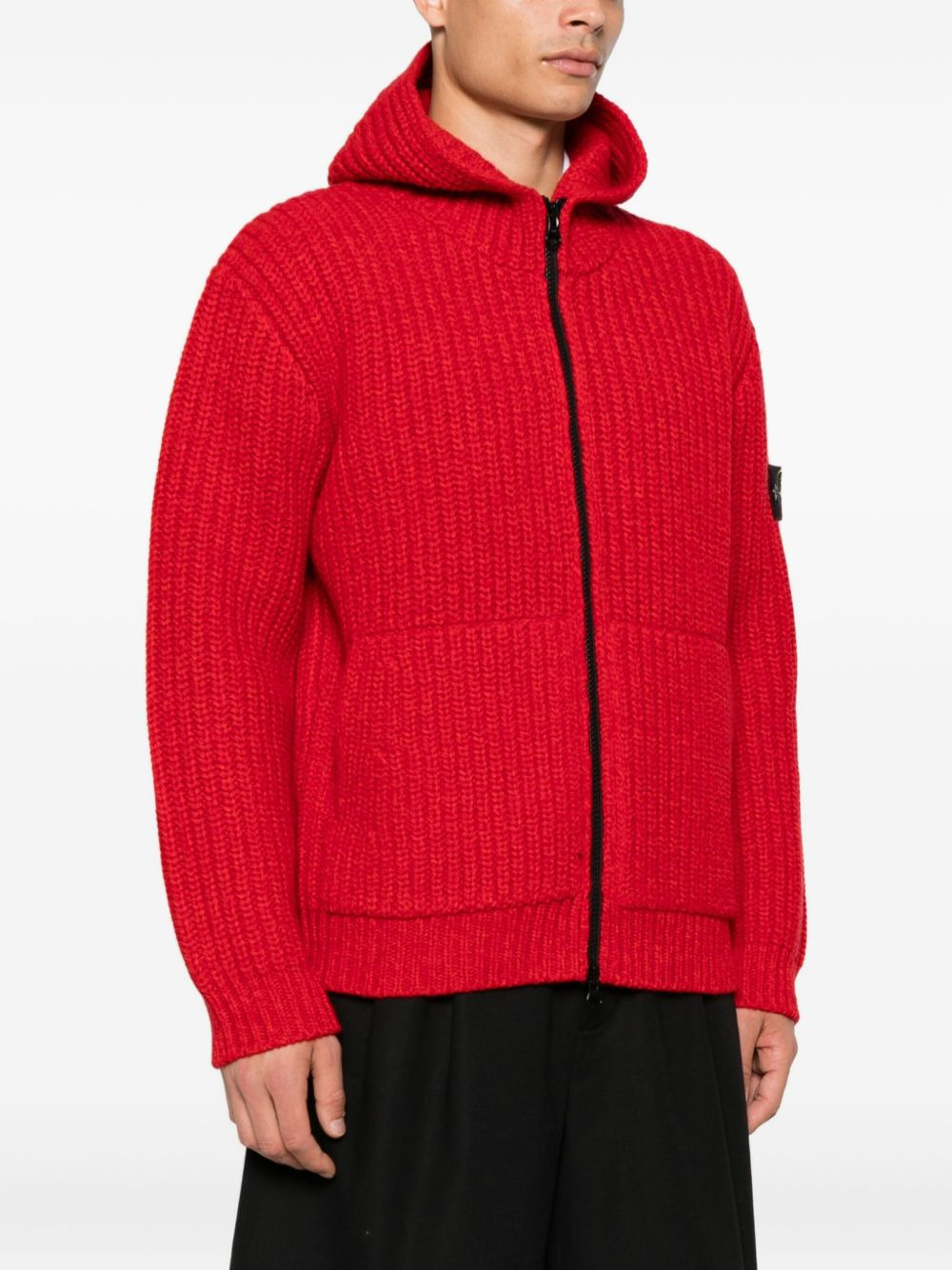 5100069 Fisherman's hooded wool jacket - 3