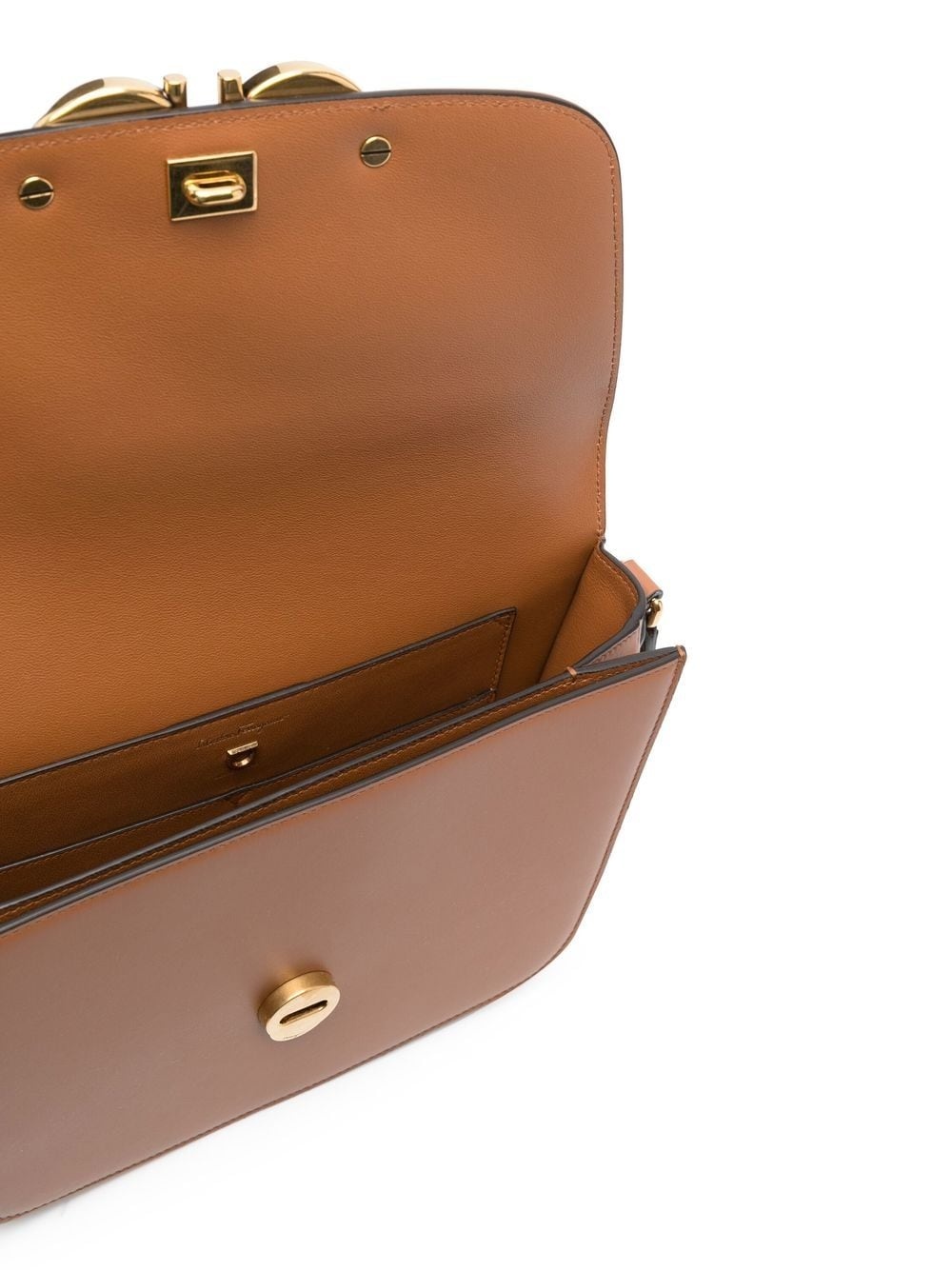 Trapezio leather crossbody bag - 5