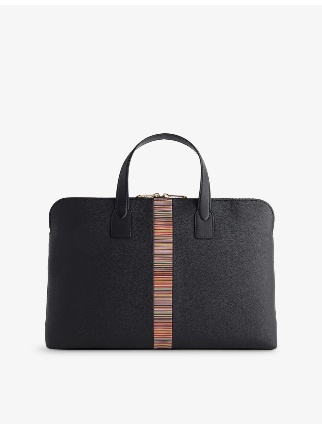 Slim Folio Leather Briefcase - 1