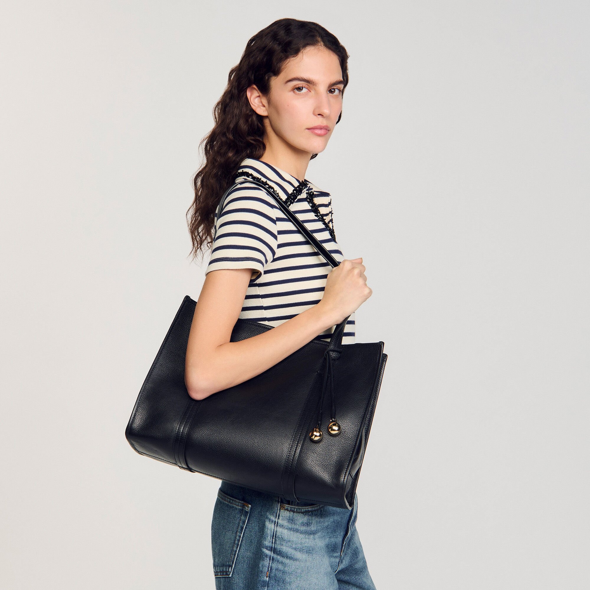 SOFT LEATHER TOTE BAG - 2