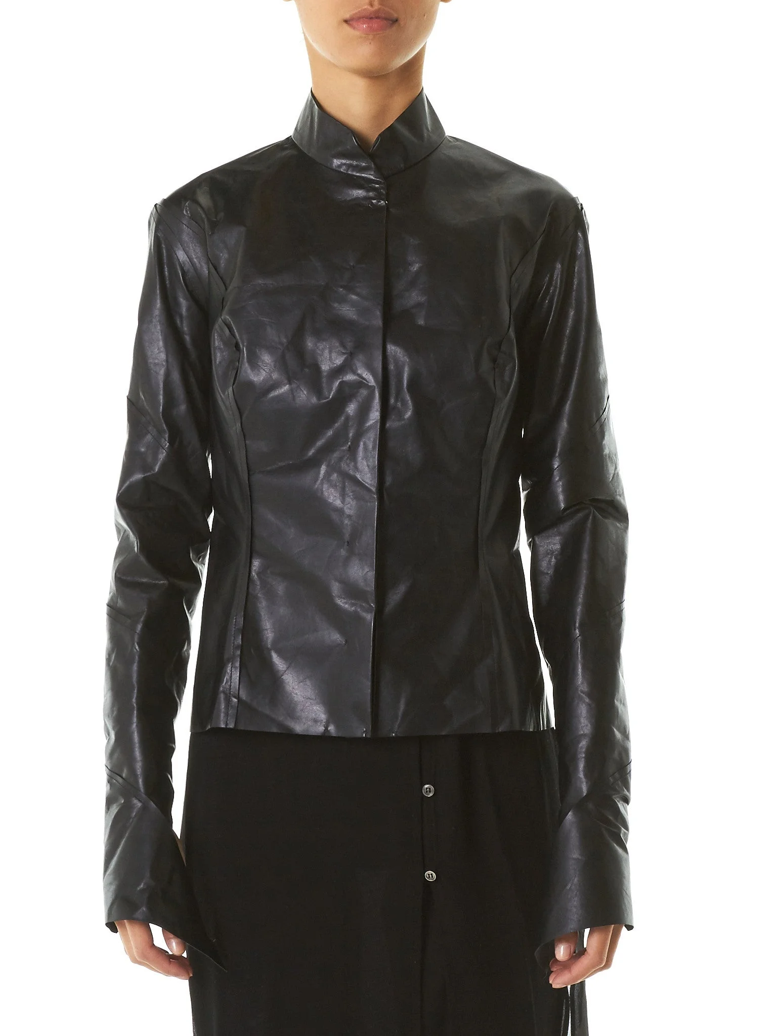 Polished Leather Jacket - 1
