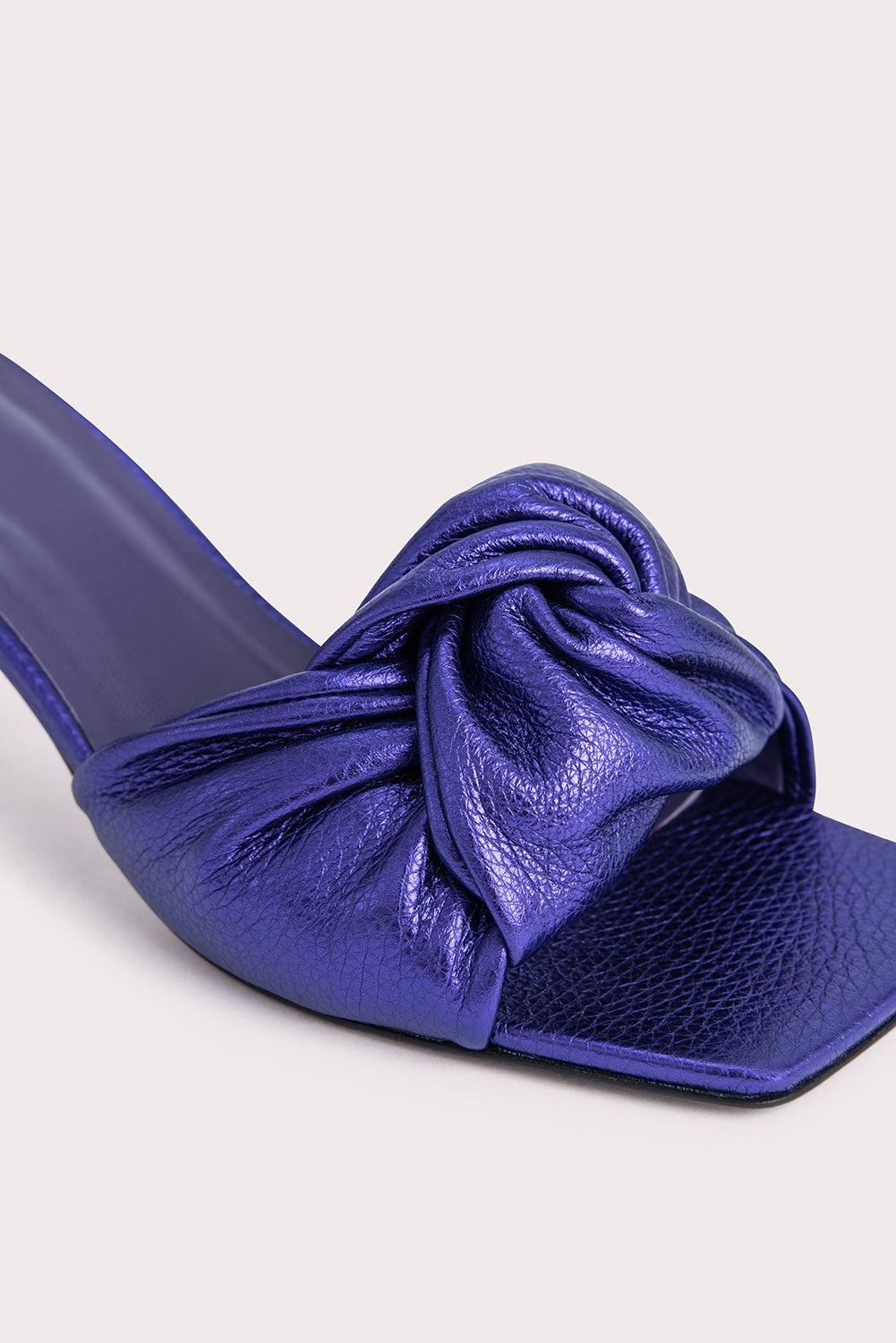 Lana Ultraviolet Metallic Grain Leather - 6