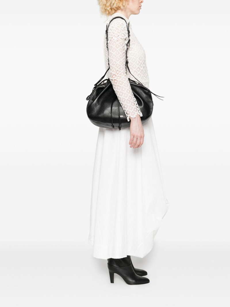 Isabel Marant Bolton drawstring leather shoulder bag outlook