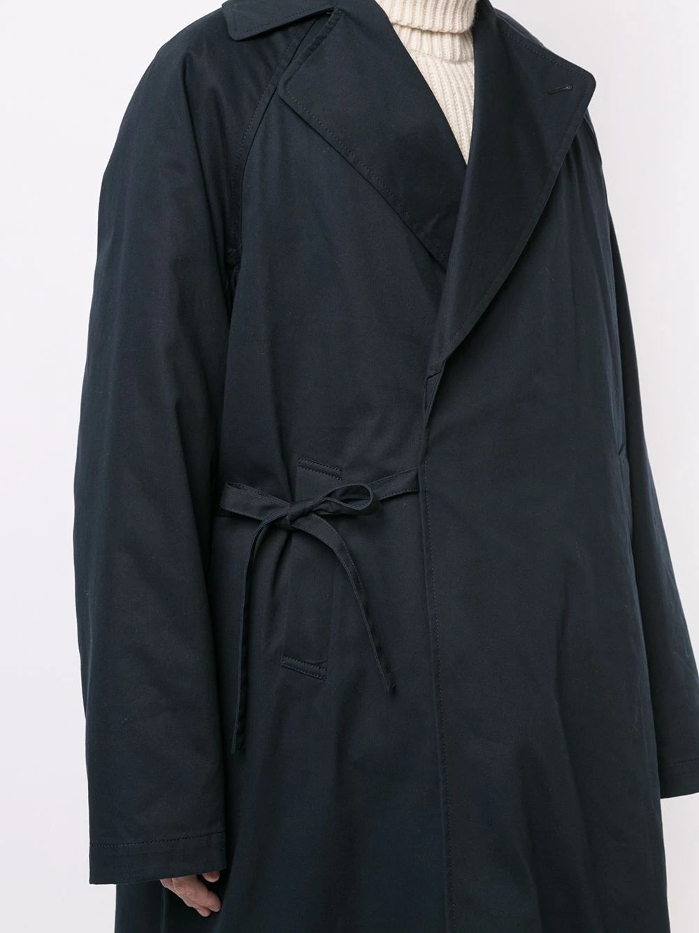 side-tie coat - 5