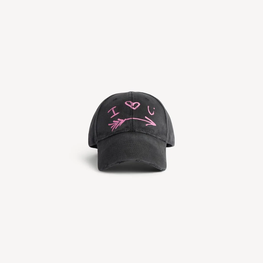 Men's I<3 U Cap in Black - 1
