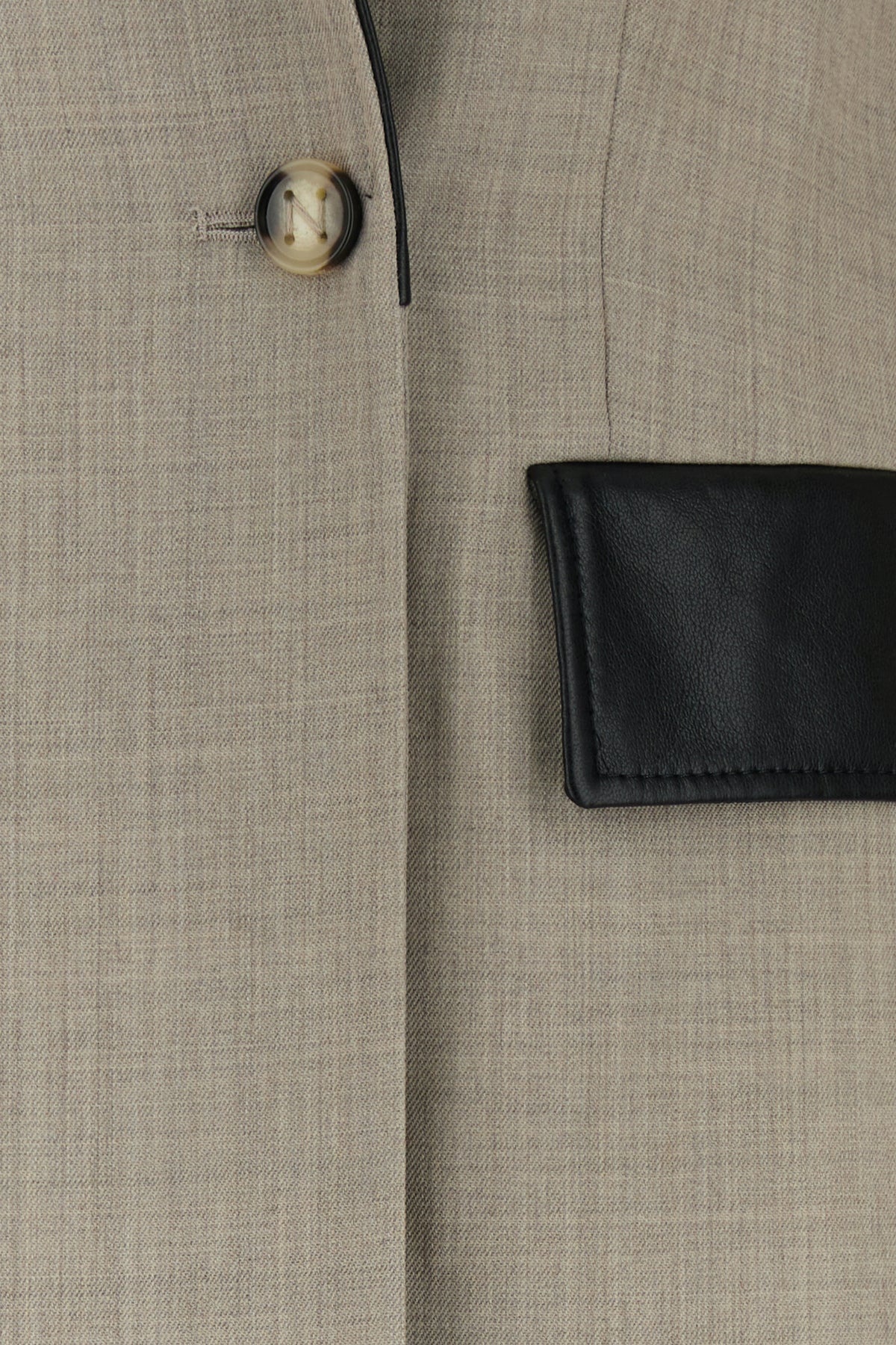 Dove grey twill Ferris coat - 3