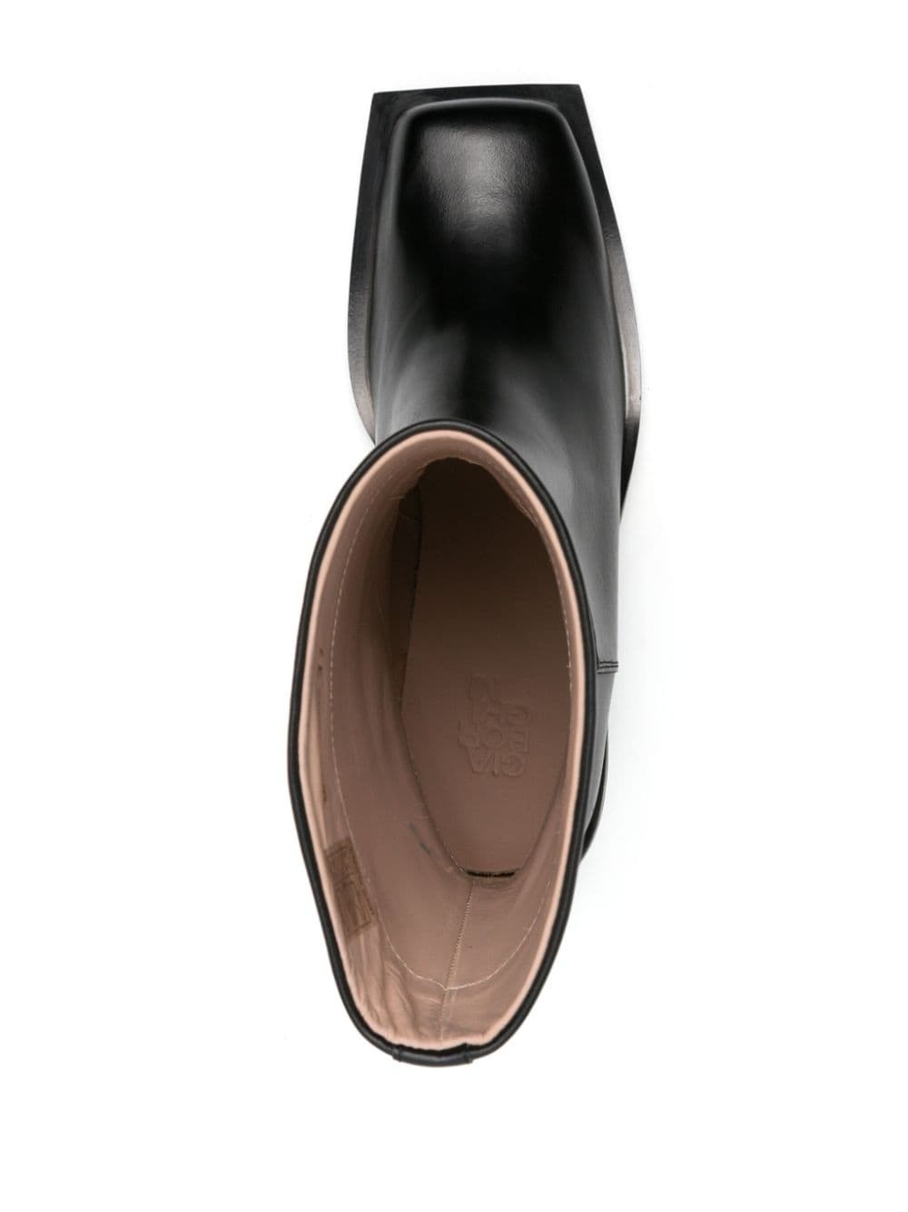 Blondine ankle leather boots - 4