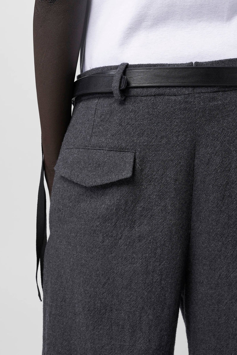 Albert Loose Fit Trousers Brushed Wool - 6