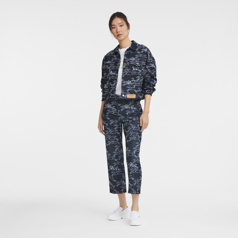Longchamp Jacket Navy - Denim outlook