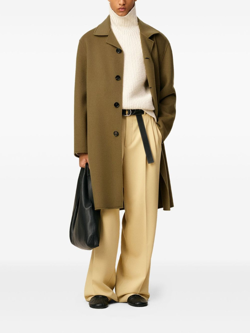 AMI Paris four-button single breasted coat outlook