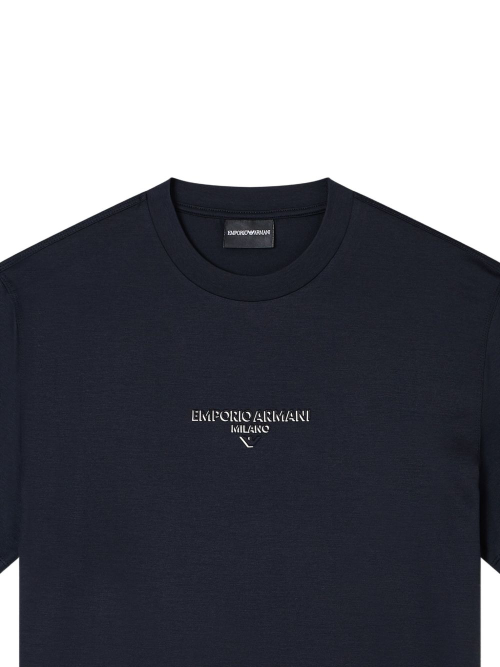 logo-embroidered T-shirt - 2