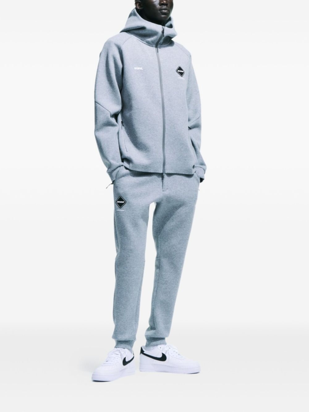 logo-patch track pants - 2