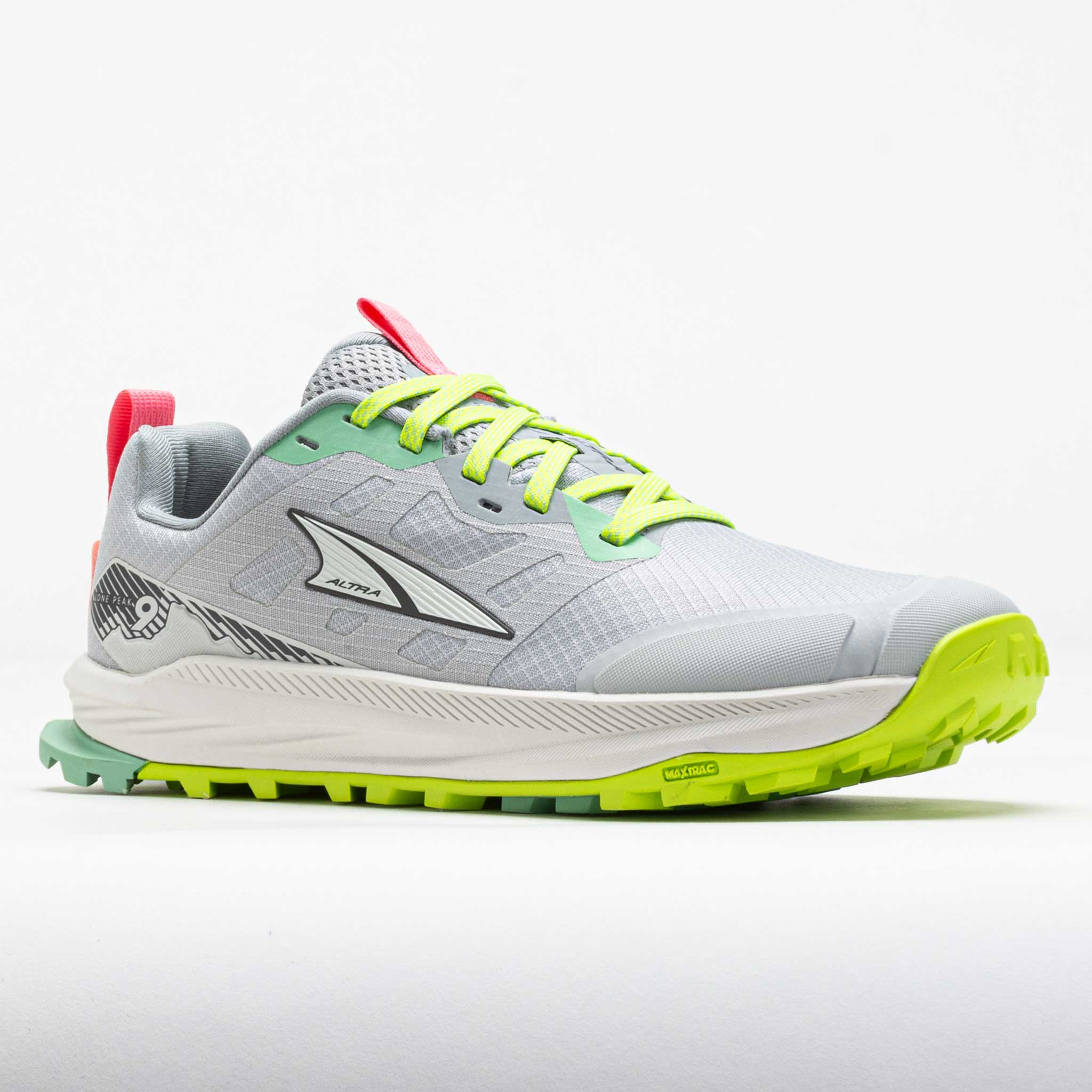 Altra Lone Peak 9 Women's Gray/Lime - 5