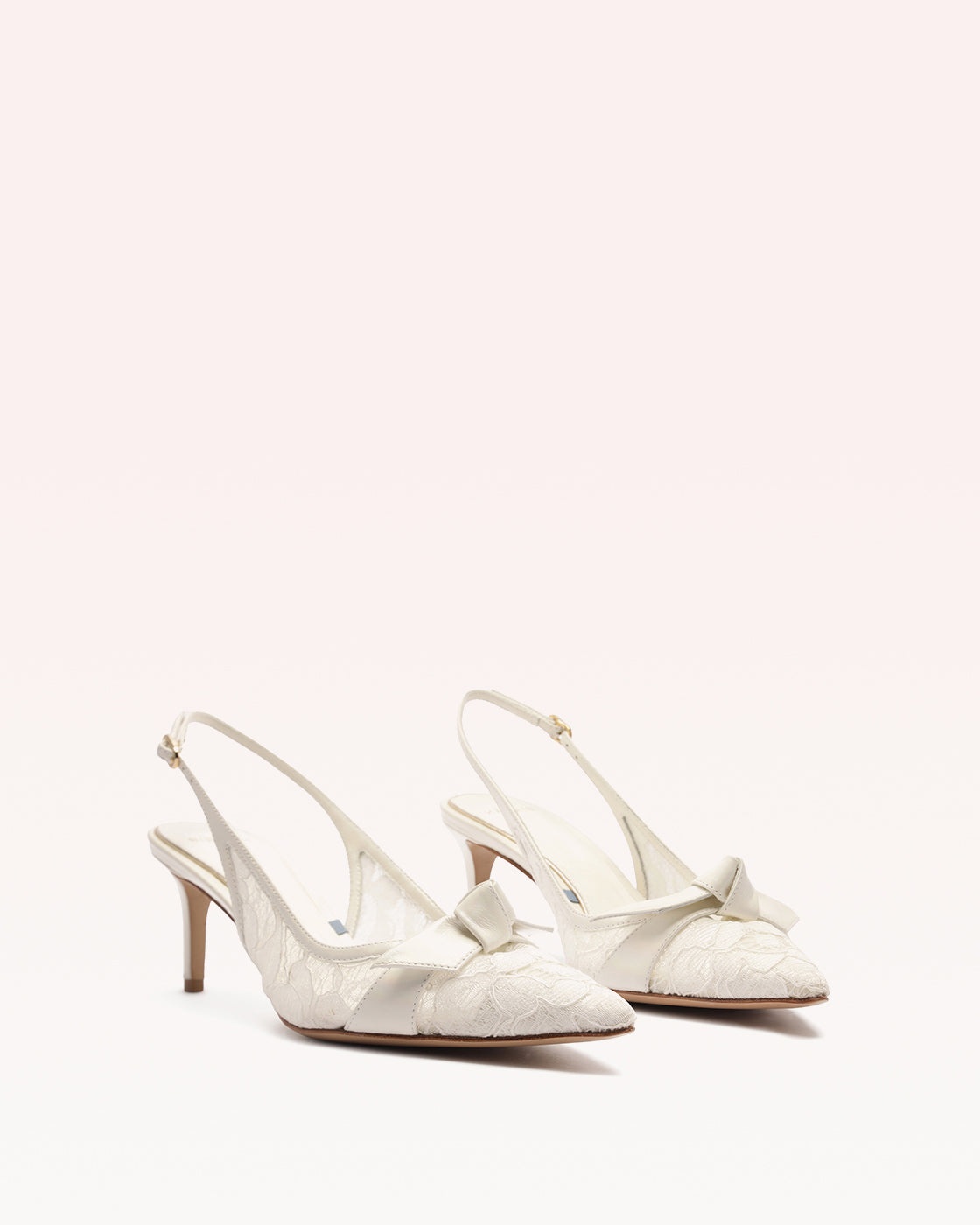 CLARITA CLASSIC SLINGBACK 60 OFF WHITE - 2