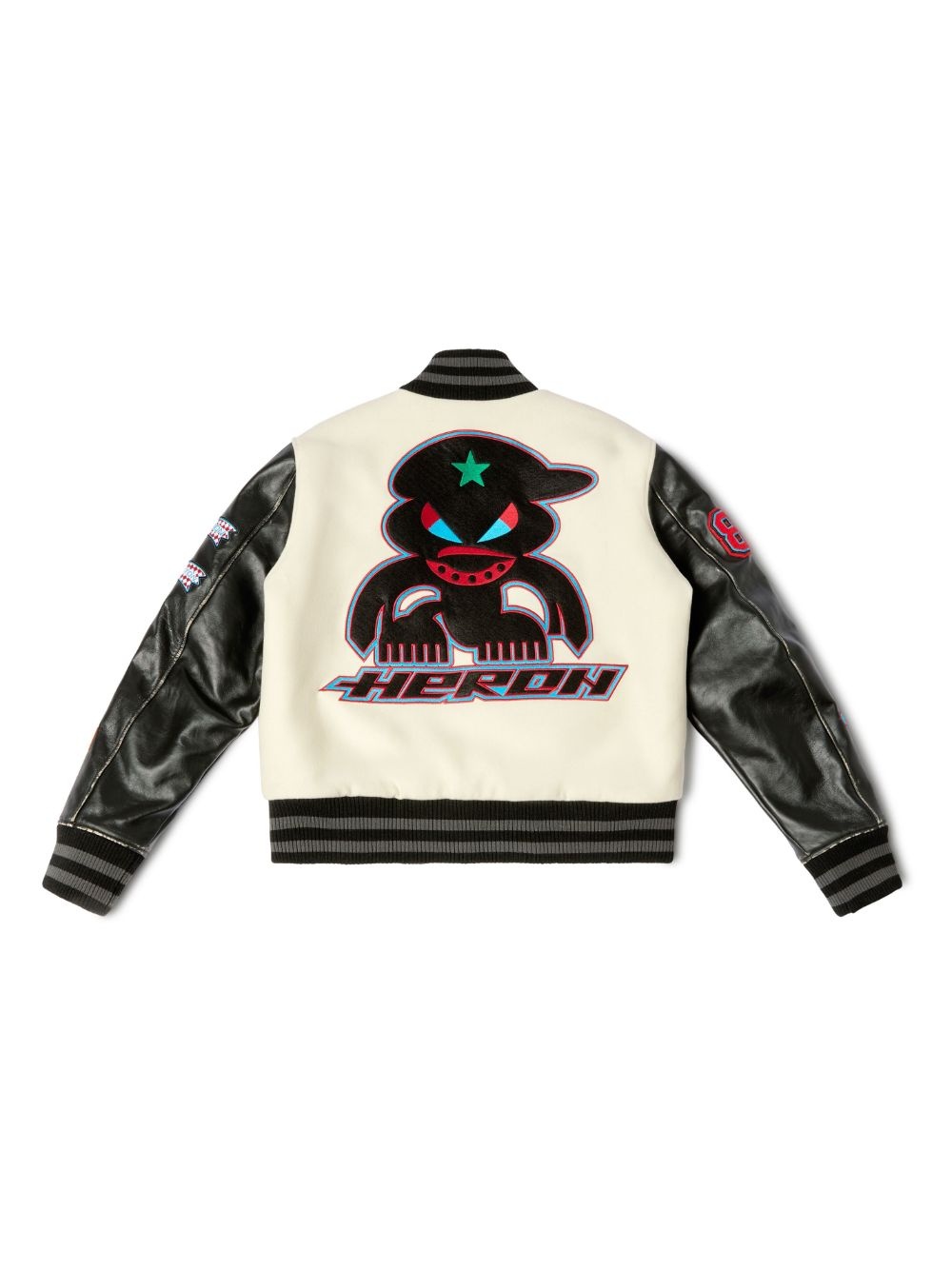 varsity-patches bomber jacket - 6