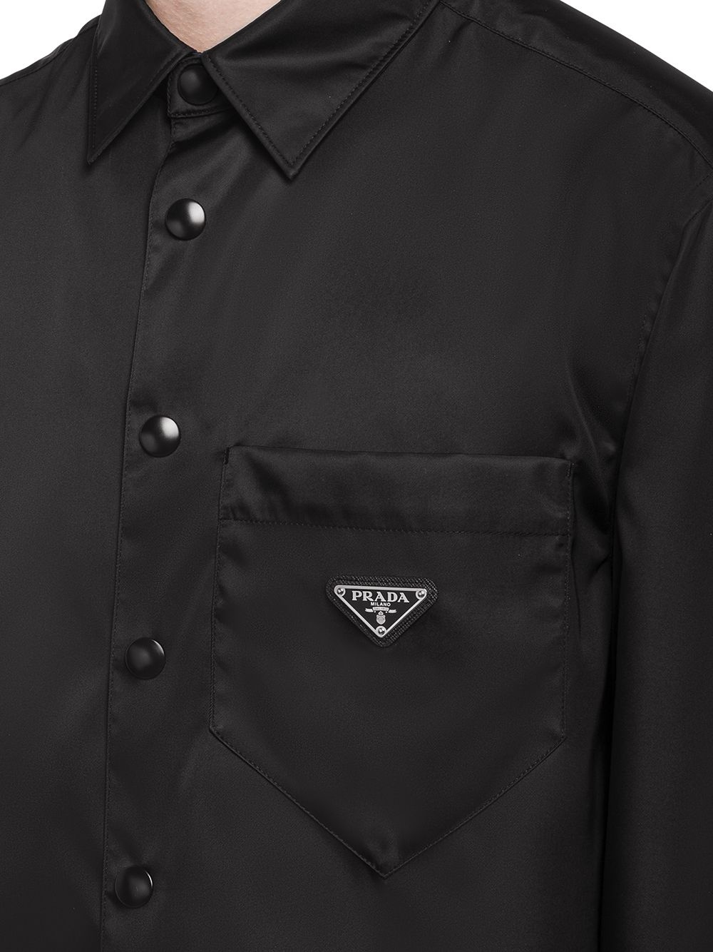 snap button-up shirt - 5