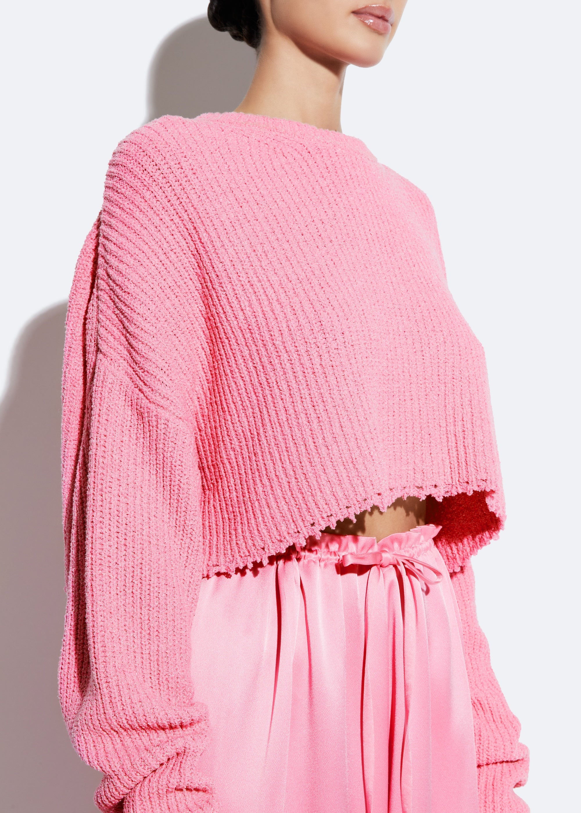 Textured Cotton Sweater - 3