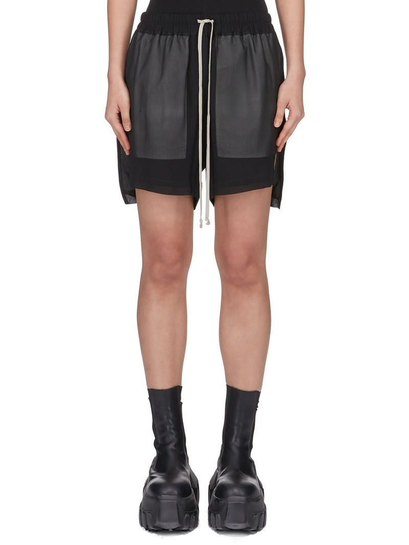 Rick Owens Drawstring Panelled Shorts 1