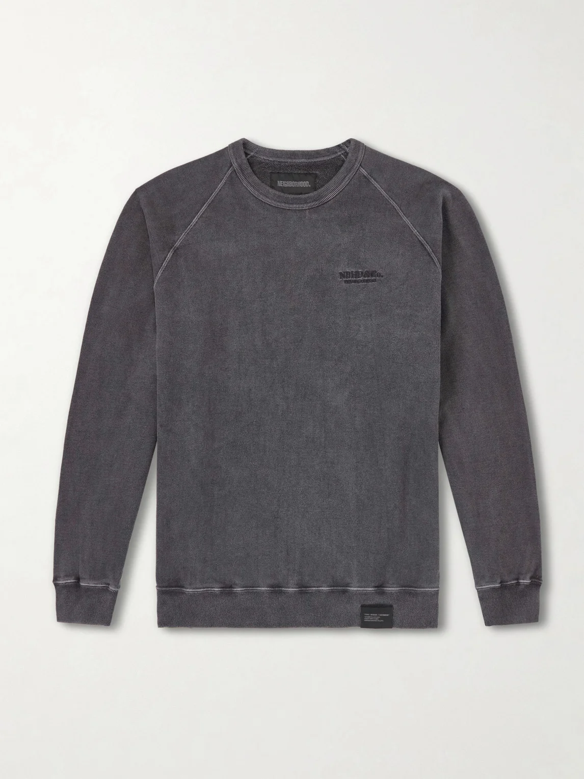 Cotton Pigment Dyed Sweatshirt - 1
