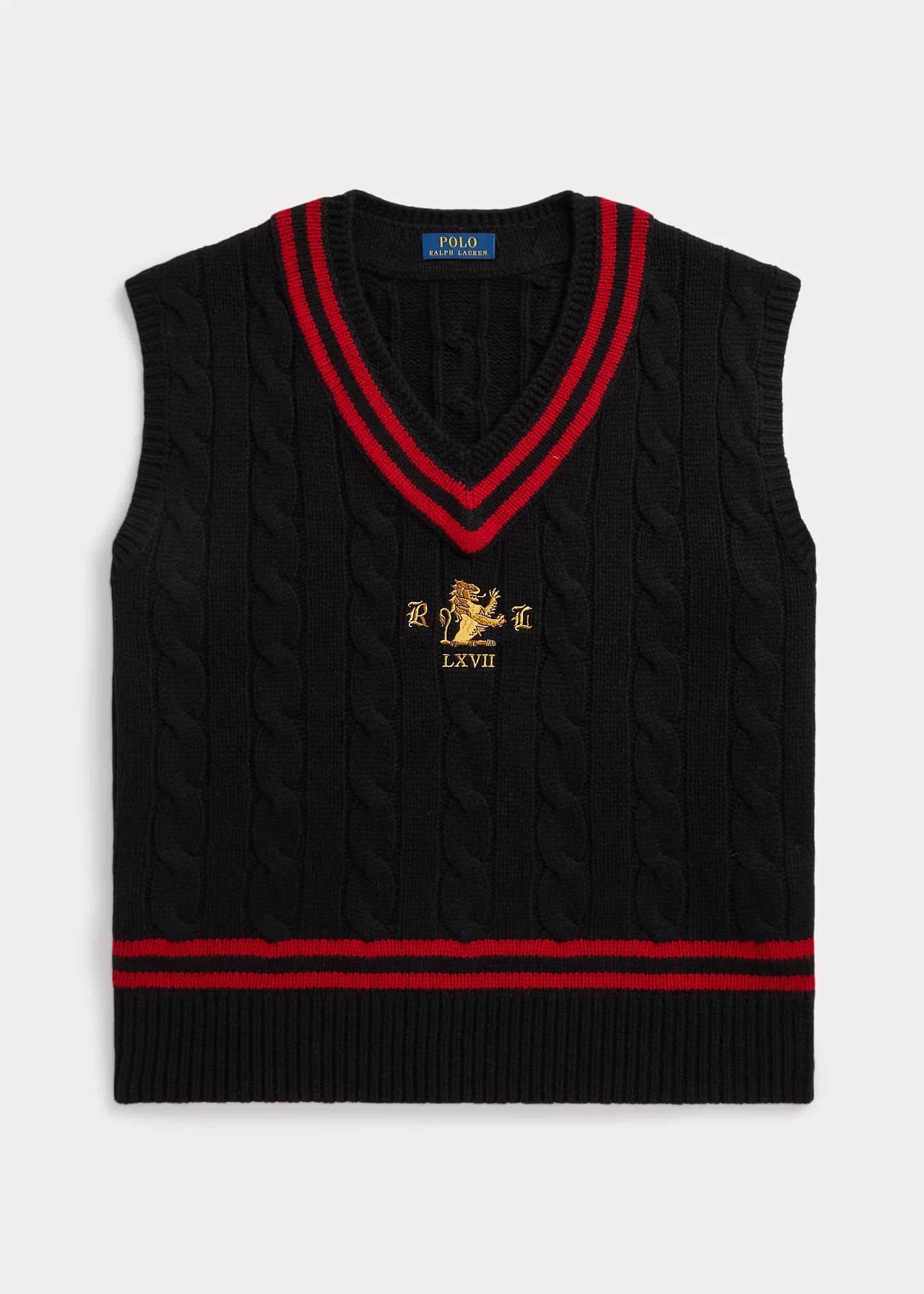 Wool Cricket Sweater Vest - 1