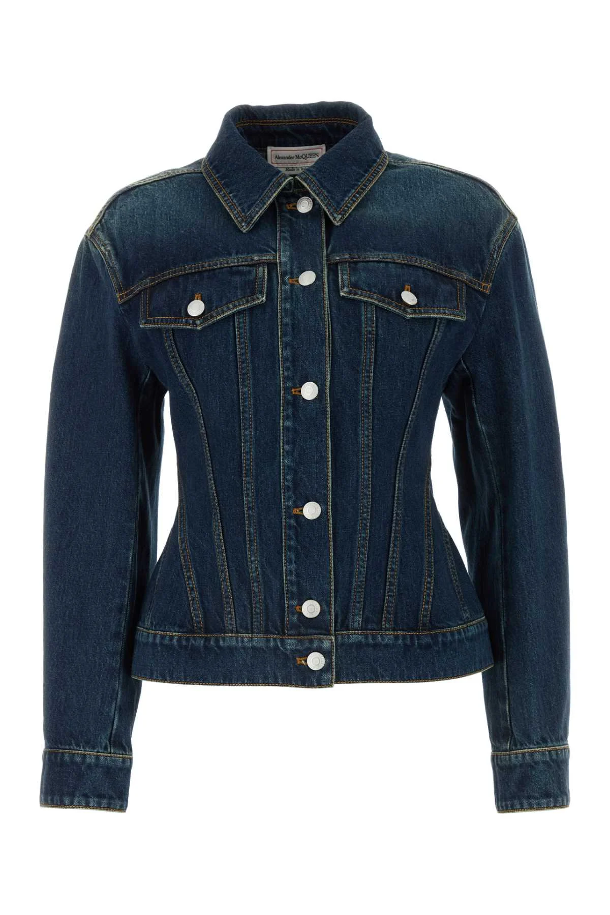 Alexander Mcqueen Women Denim Jacket - 1
