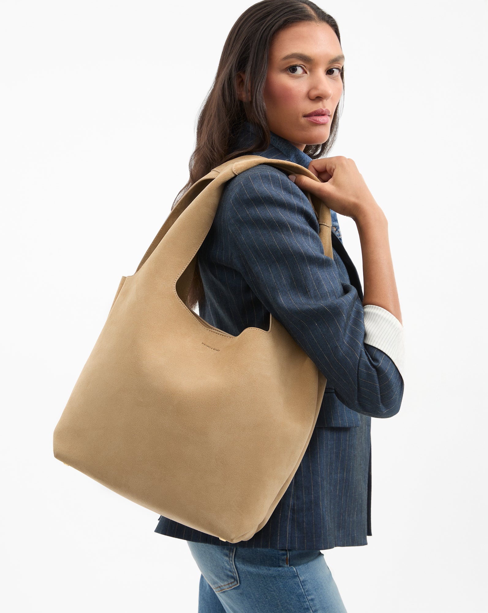 VERONICA BEARD SUEDE SLING BAG - 2