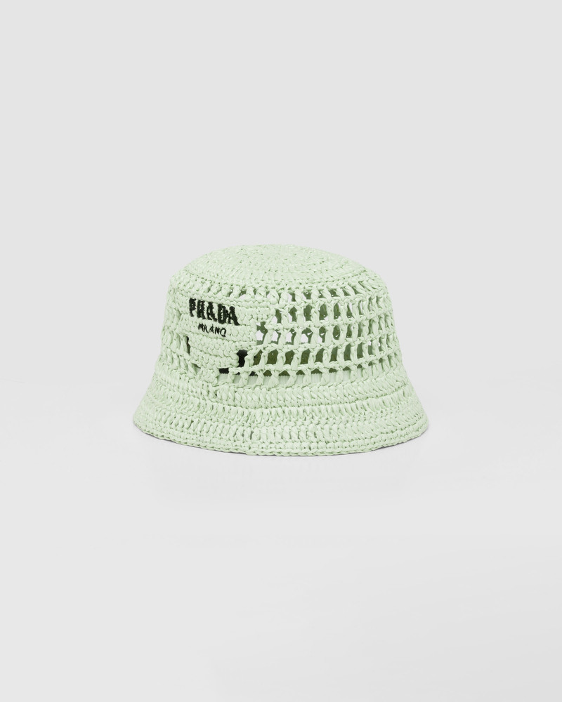Woven fabric bucket hat 1