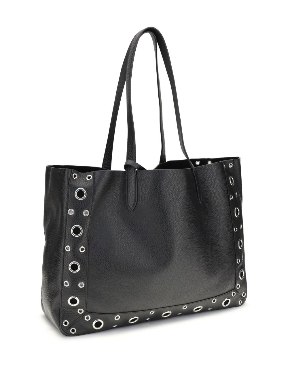 eyelet-embellished shoulder bag - 2