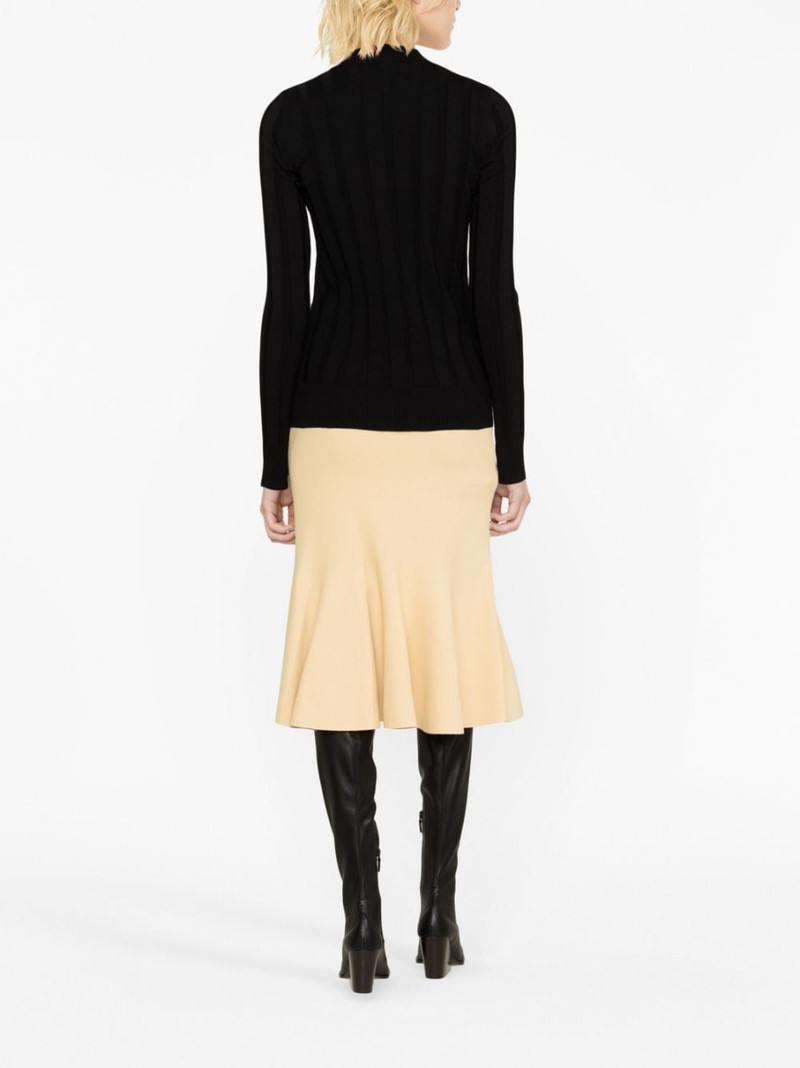 asymmetric-hem 니트 점퍼 4