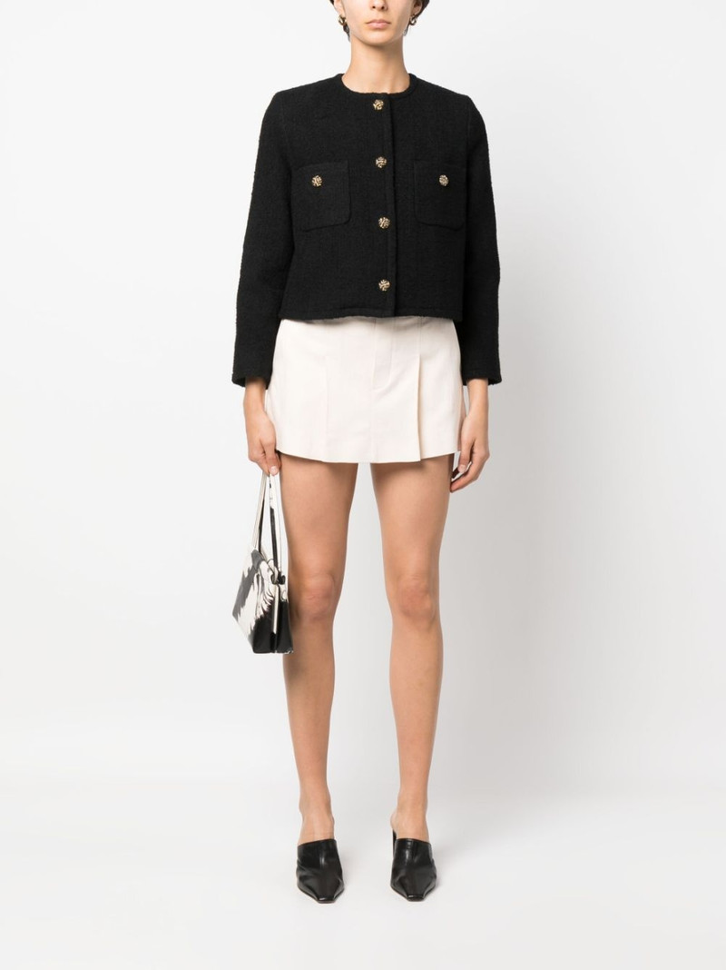 ba&sh Meredith tweed jacket outlook